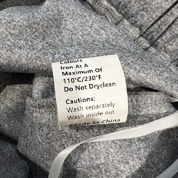 Commense Wide Leg High Waisted Women’s Pants Size XL Gray - Picture 7 of 7